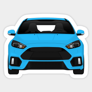 Focus RS Blue Sticker